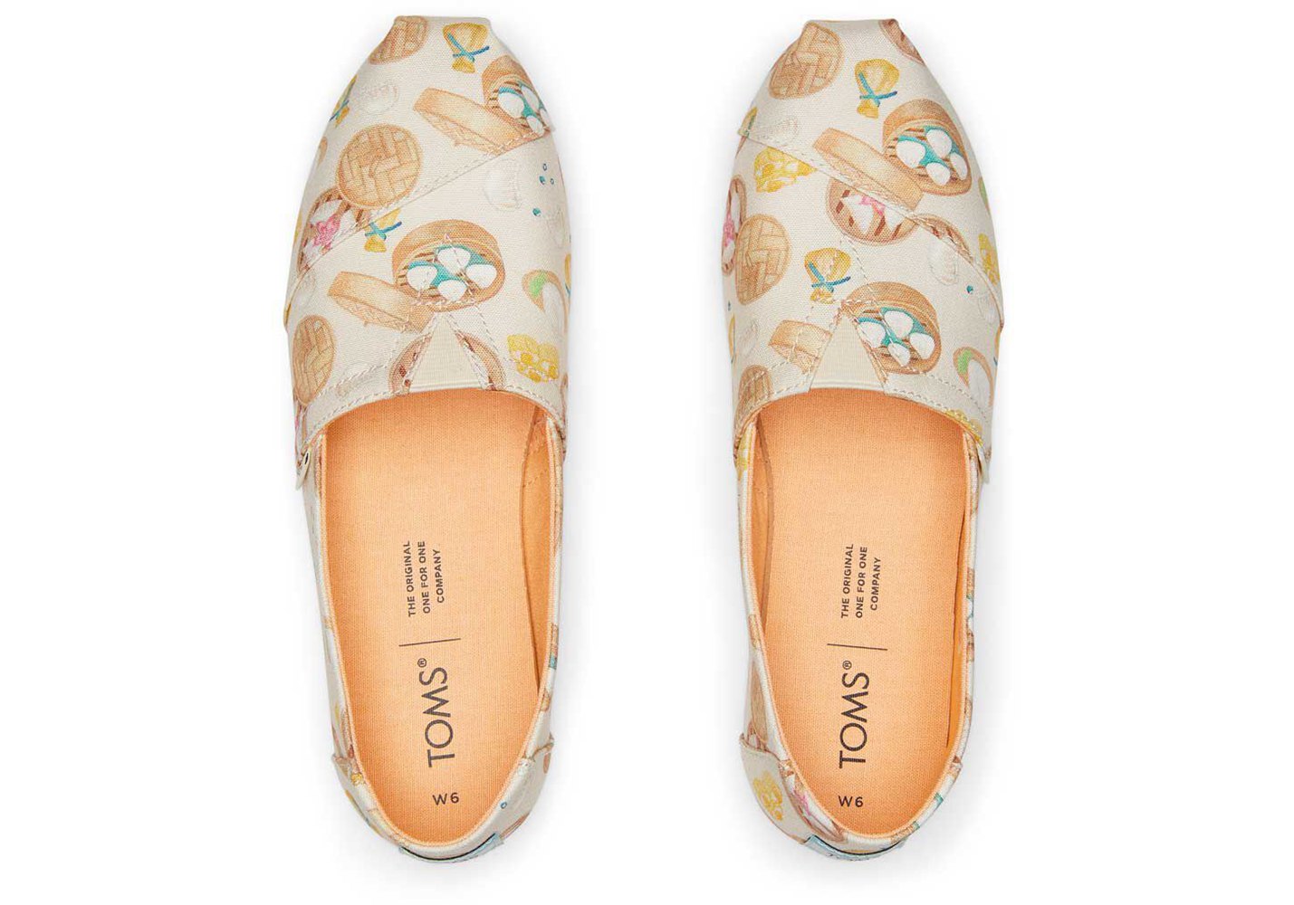 Toms Espadryle Damskie Beżowe - Alpargata Dumplings - 47MVAQCIB